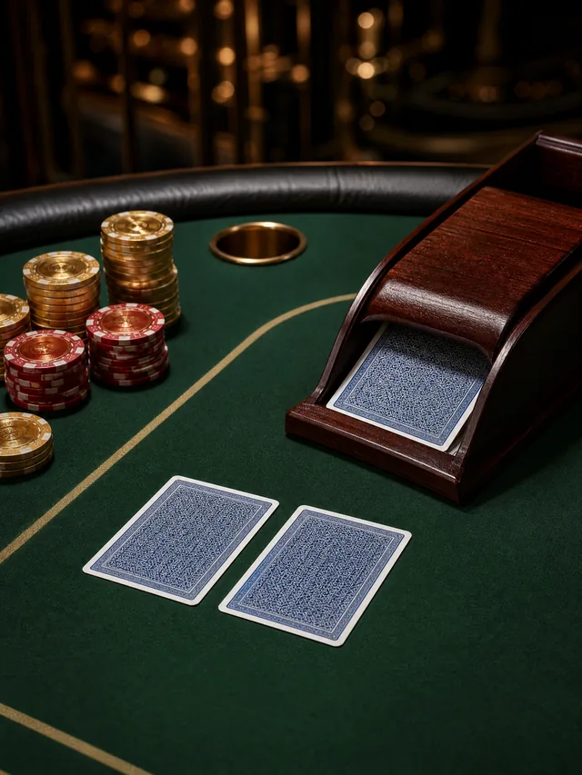 Ilustrasi permainan Baccarat Live - Live Casino