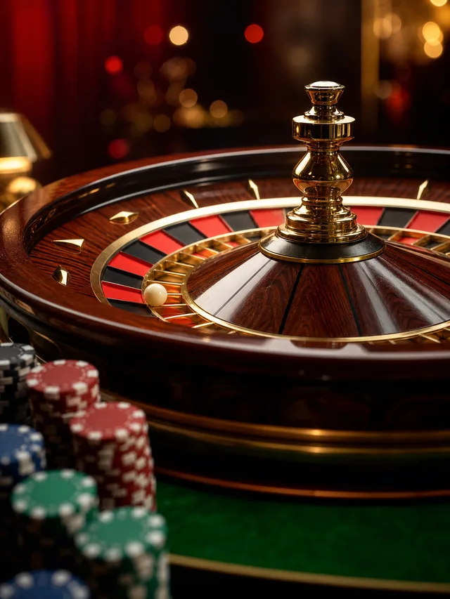 Ilustrasi permainan Roulette Live - Live Casino