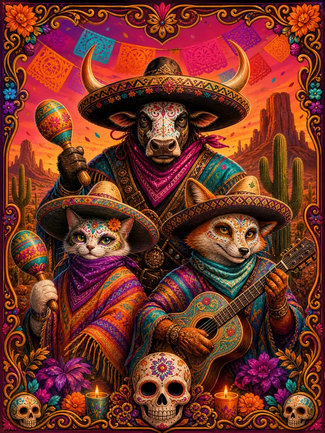 Ilustrasi permainan Wild Bandito - Slot